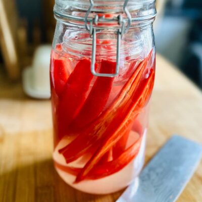 Fermented Peppers for Hot Sauce
